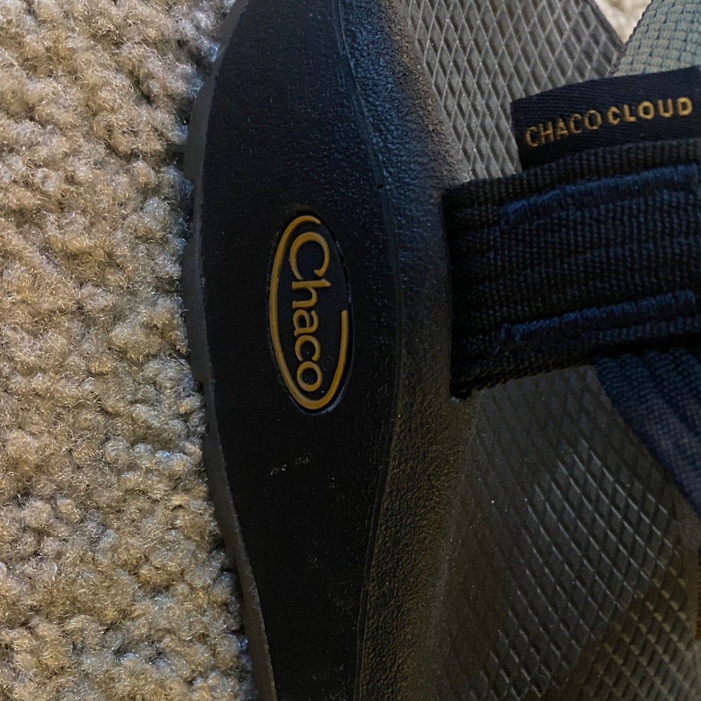 Chaco Brown and Green Sandals - Picture 3 of 3